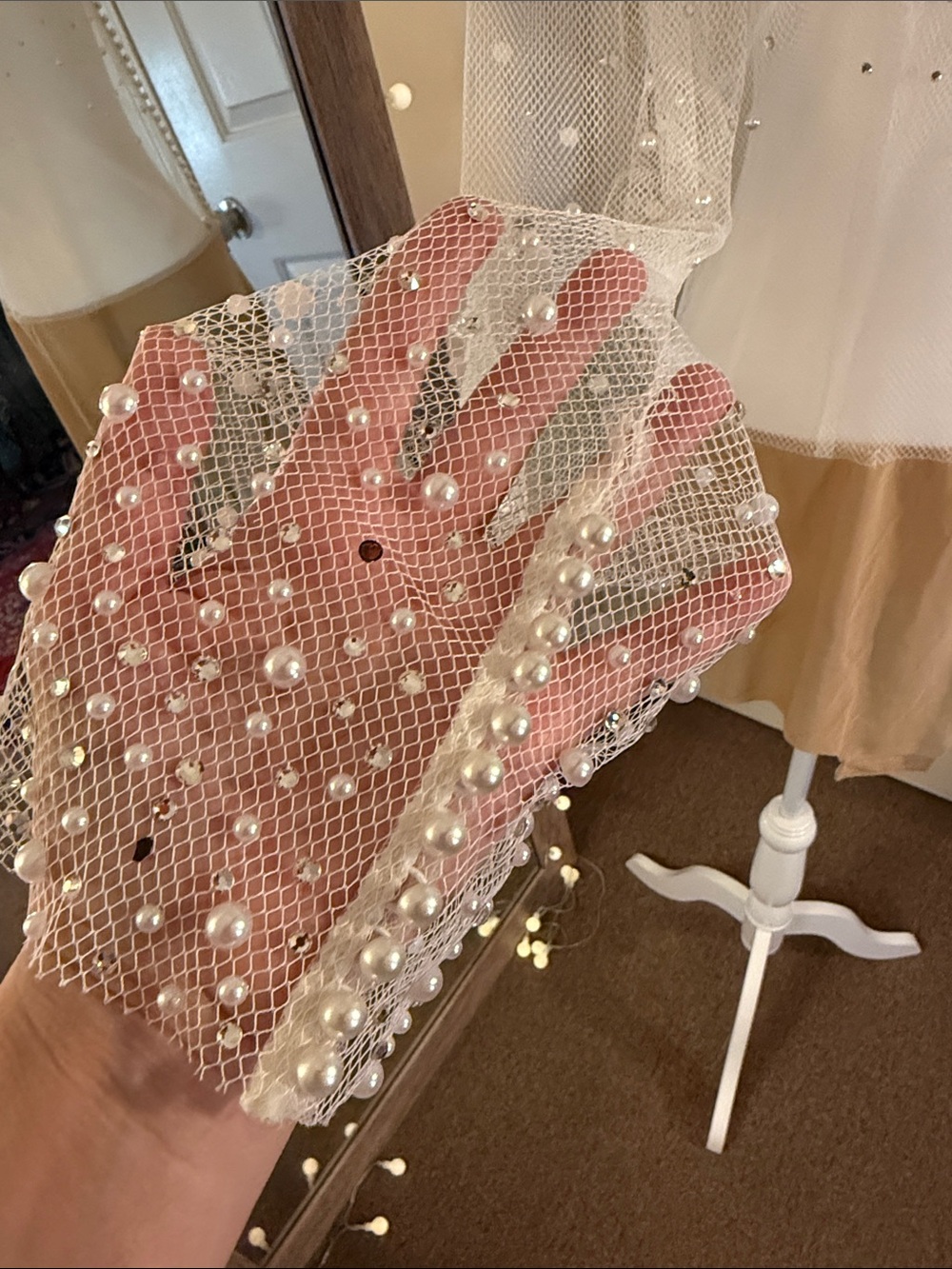 Watters Long-Sleeve Beaded Bodysuit - Picture 6 of 14
